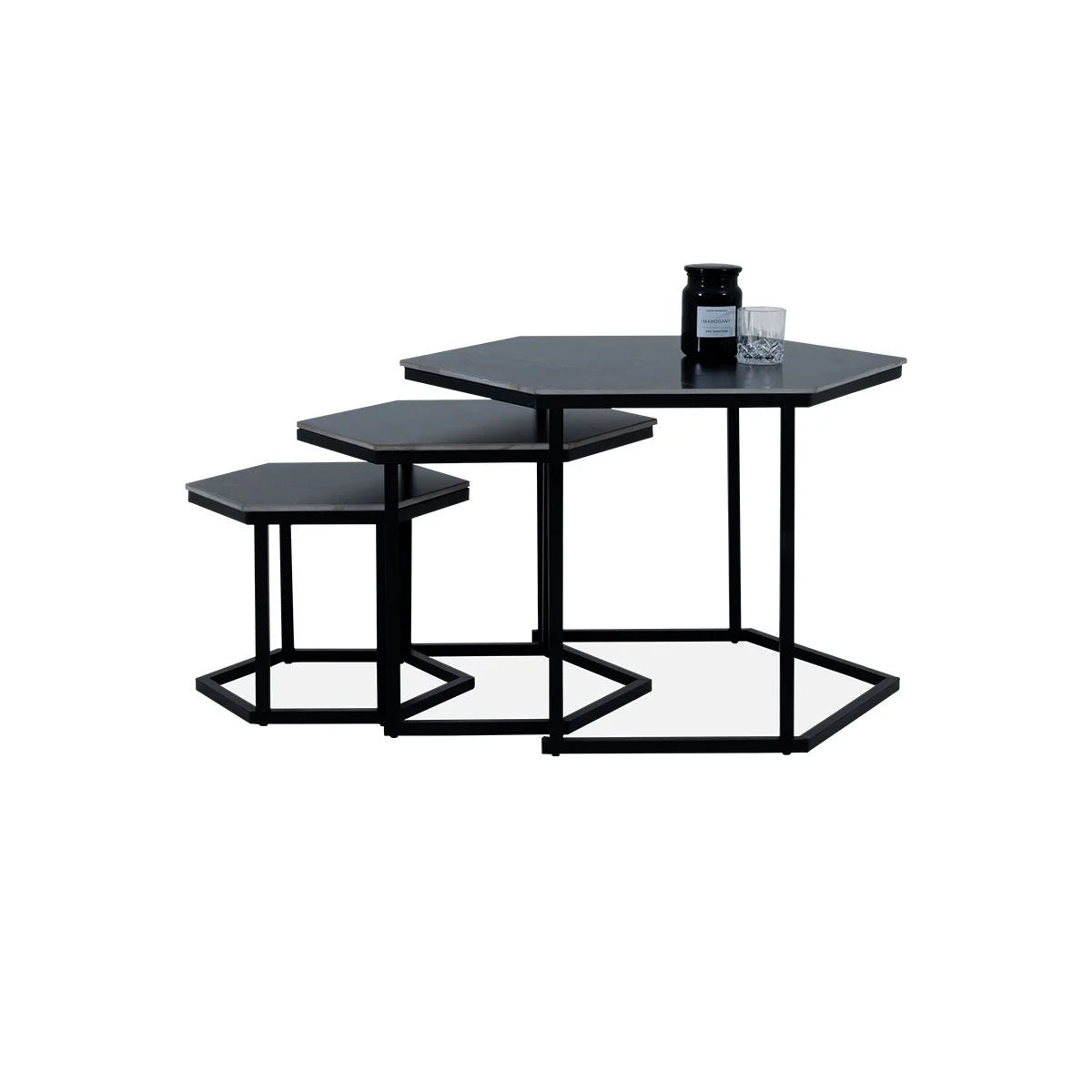 Mocachino 3-Piece Coffee Table Set